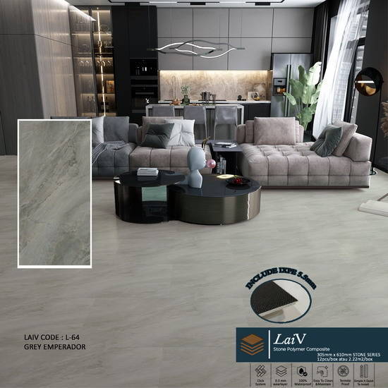 LAIV SPC L64
VINYL LANTAI KAYU