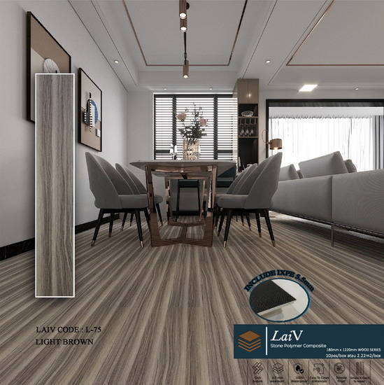 LAIV SPC L75
VINYL LANTAI KAYU